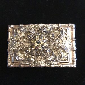 Rhinestone belt buckel